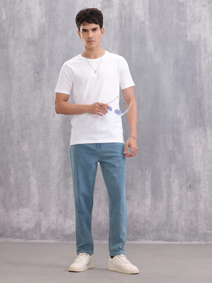 White T-shirt men front