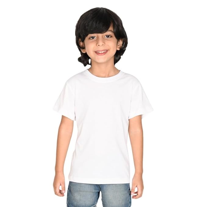 Kids White Front